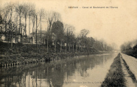 Sevran — Canal et Boulevard de l'Ourcq